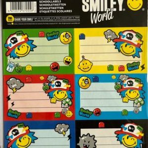 18  ETIQUETTES SMILEY WORLD LANNOO GRAPHICS